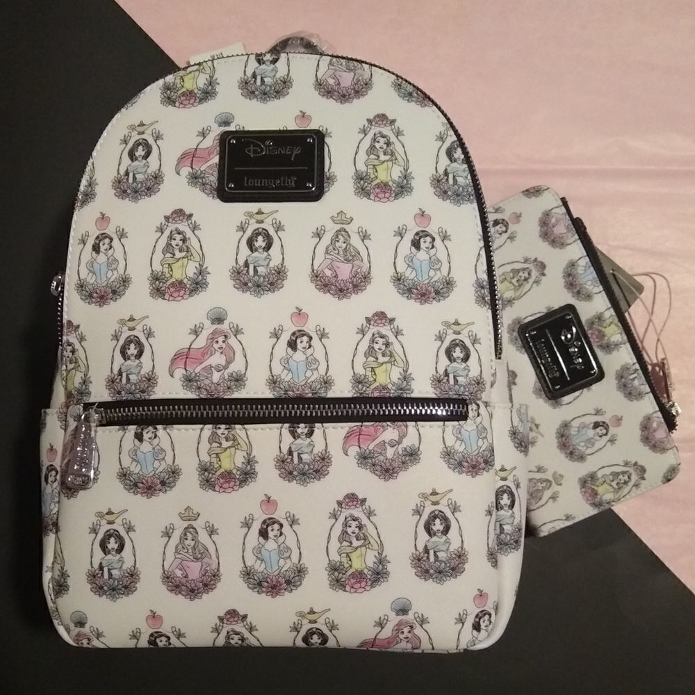 Disney Loungefly Princess AOP Set